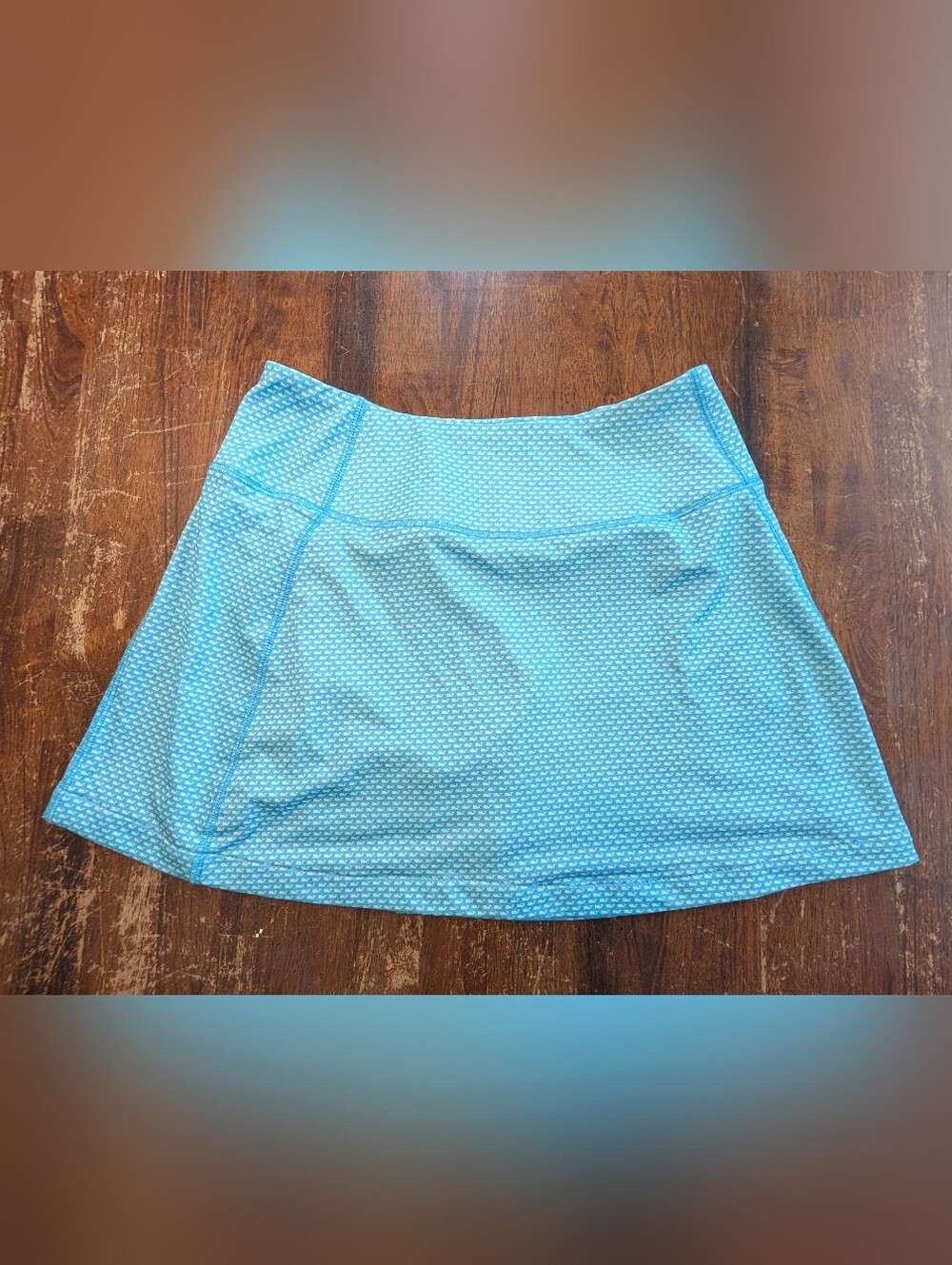 Vineyard Vines Performance Skort Womens XS Blue White Whale Tennis Golf Activewe